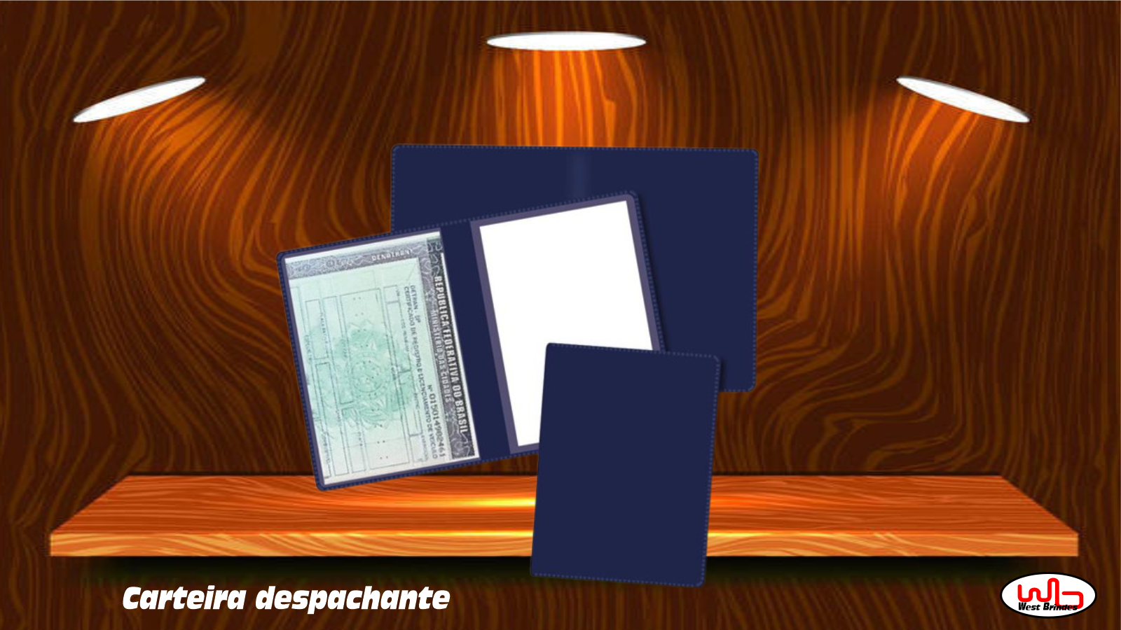 Carteira despachante PVC